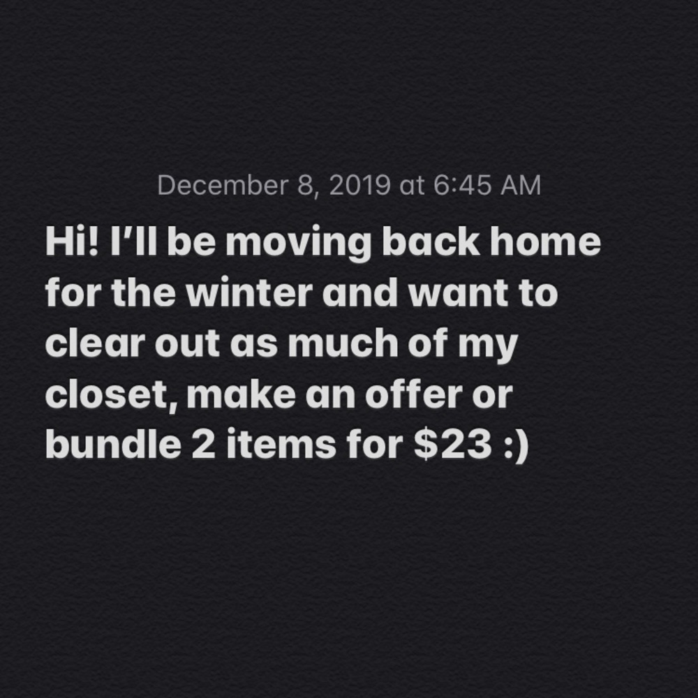 Bundle and save or make me an offer